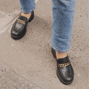 Sam Edelman chunky leather loafer